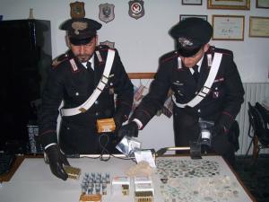 Materiale sequestrato