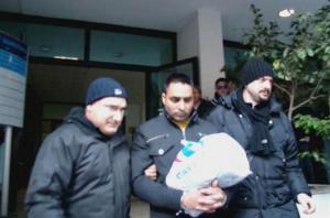 Le uscite degli arrestati