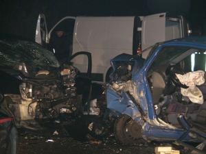 Le auto coinvolte nell'incidente