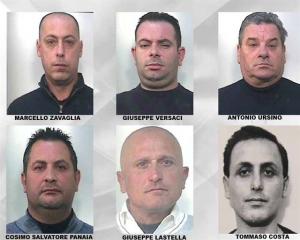 I 6 arrestati di oggi