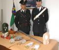 Il materiale sequestrato