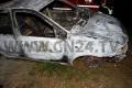 L'auto in cui è stato trovato il cadavere
