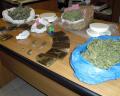 La droga sequestrata