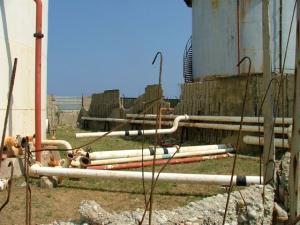 L'area sequestrata