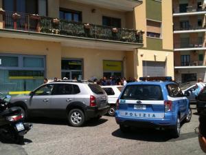 L'intervento della polizia