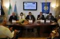 La conferenza stampa 