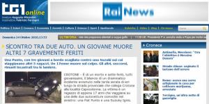 L'articolo del Tg1