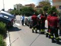 La foto delll'incidente stradale