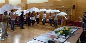 Un momento dell'evento di Lamezia