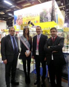 Miss Italia allo stand Calabria