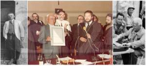 Gerhard Rohlfs durante la Laurea Honoris Causa all'Unical (1981)