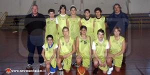 La formazione Under 14 della New Team Crotone