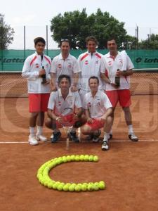 La squadra del Circolo Tennis di Lamezia