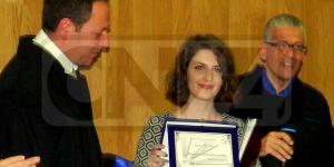 Laura Agosteo (al centro) con Conforti e Filicea