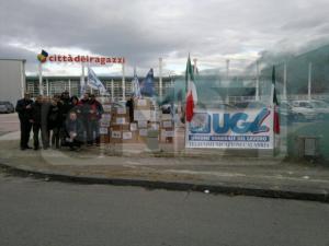 Protesta a Cosenza