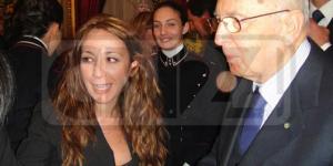 Rosy Canale ricevuta al Quirinale da Giorgio Napolitano (foto: donnesanluca.org)