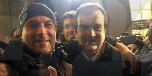 Francesco De Cicco con il sindaco Mario Occhiuto