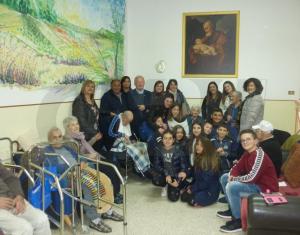 Diocesi Lamezia Terme Scuola famiglia alla casa di riposo Bosco Sant Antonio