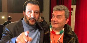 Matteo Salvini e Nino Spirlì