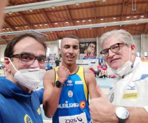 Ahmed Semmah, Gianfranco Milanese, Massimo Nunnari ai Campionati nazionali Ancona