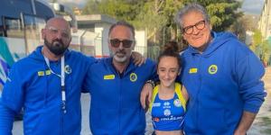 Alessia Megna con Gianfranco Milanese, Flavio Beltrano e Mario D'Ingianna