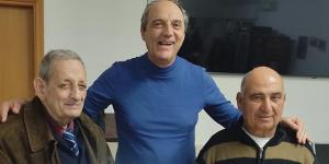 Da sinistra: Bruno Severino, Beppe Apostoliti e Gianni Aversa