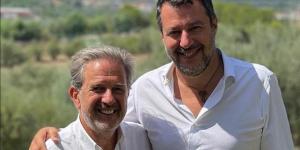 Giacomo Francesco Saccomanno e Matteo Salvini