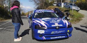Una vettura del Team New Generation Racing presente a Gambarie