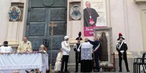 L’accensione del Cero Votivo in piazza Duomo a Crotone