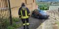 Il luogo della tragedia in via Carlo V a Catanzaro