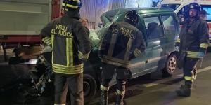 Il luogo del tragico incidente