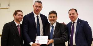 La consegna del Premio Uniti per la Legalità