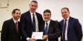 La consegna del Premio Uniti per la Legalità