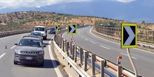 Il viadotto Saldo, sulla A2
