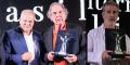 Da sinistra: Michele Affidato, Oliver Stone e Rupert Everett