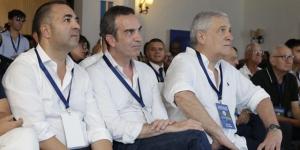 Da sinistra: Francesco Cannizzaro, Roberto Occhiuto e Antonio Tajani
