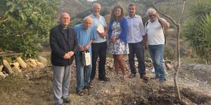 Da sinistra: Sebastian Venoso, Domenico Minuto, Mario Casile, Eliana Carbone, Giuseppe Laganà, Oreste Arena