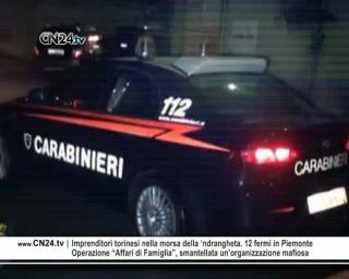 Affari di famiglia: 12 arresti in Calabria, Piemonte e Lombardia