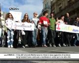 Reggio Calabria, studenti universitari in corteo contro tassa aggiuntiva