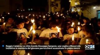 Fiaccolata per il parrucchiere ucciso a Reggio Calabria