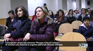 Serata di premiazione ieri per il concorso “Presepe città di Crotone”