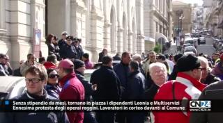Reggio Calabria: Multiservizi, ancora proteste dei lavoratori