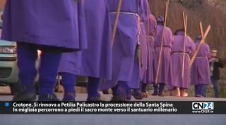 Crotone. Si rinnova a Petilia Policastro la processione della Santa Spina