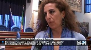 Provincia Catanzaro: presentato progetto “Il rugby a scuola”