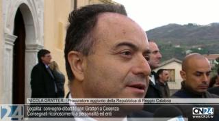 Legalità: convegno-dibattito con Gratteri a Cosenza