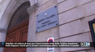 Regione stanzia 65 milioni per strada Gallico-Gambarie