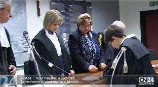 Giustizia: insediati 7 nuovi magistrati a Catanzaro