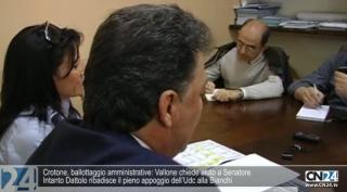 Crotone, ballottaggio amministrative: Vallone chiede aiuto a Senatore