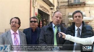 Presentata a Catanzaro Lido la lista Lega Calabria Federalista