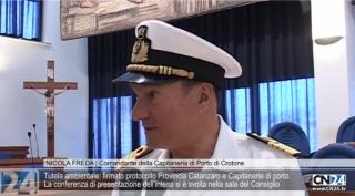 Tutela ambientale: firmato protocollo Provincia Catanzaro e Capitanerie di porto